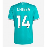 Camiseta Liverpool Federico Chiesa #14 Tercera Equipación Replica 2025-26 mangas cortas